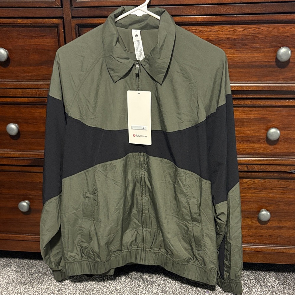 lululemon Nylon Colourblock Collared Jacket